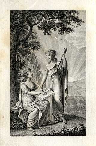 Žurnāla “Nordischer Almanach“ titullapa, 1806, LNB